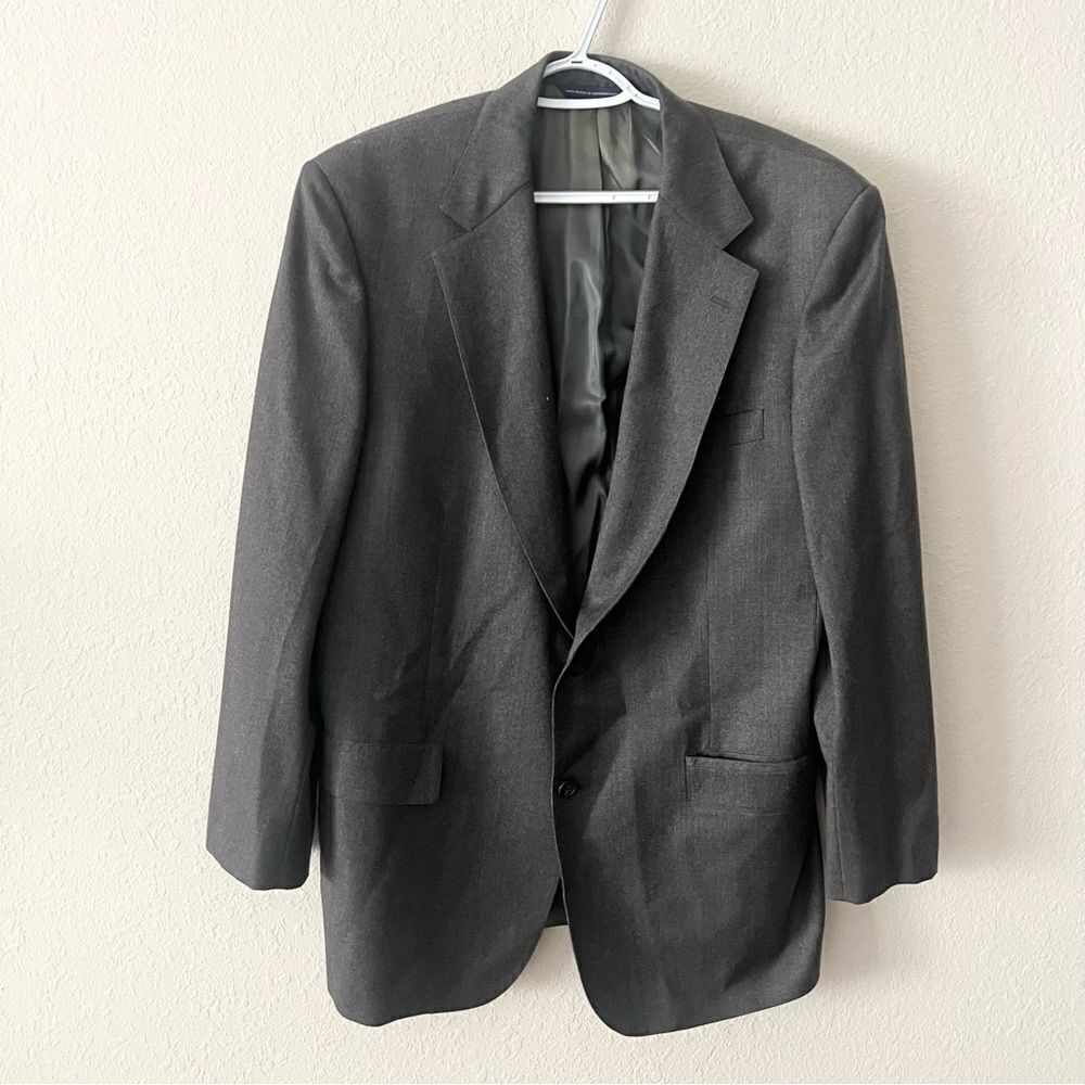 Brooks Brothers Men's 100% Wool Blazer Two Button Size 44R Sport Coat